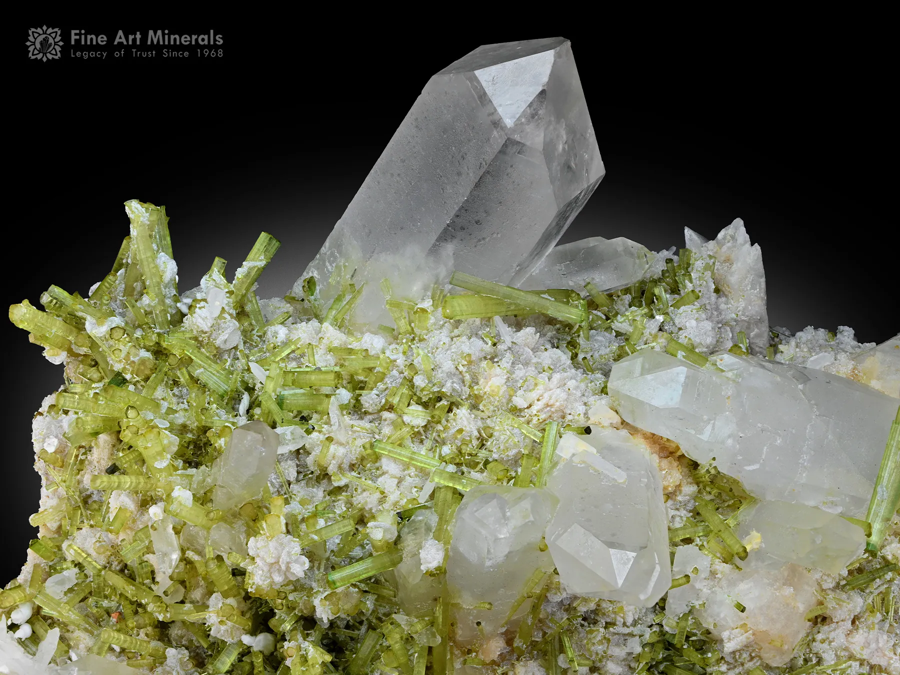 Quartz with Tourmaline from Pakistan - image 2