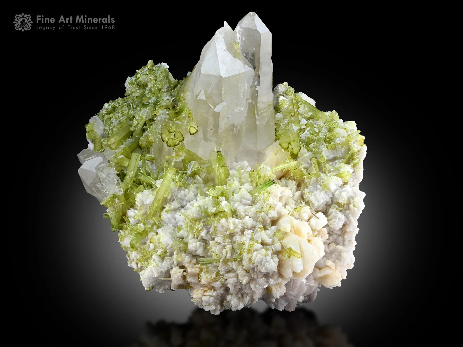 Quartz with Tourmaline from Pakistan - image 1