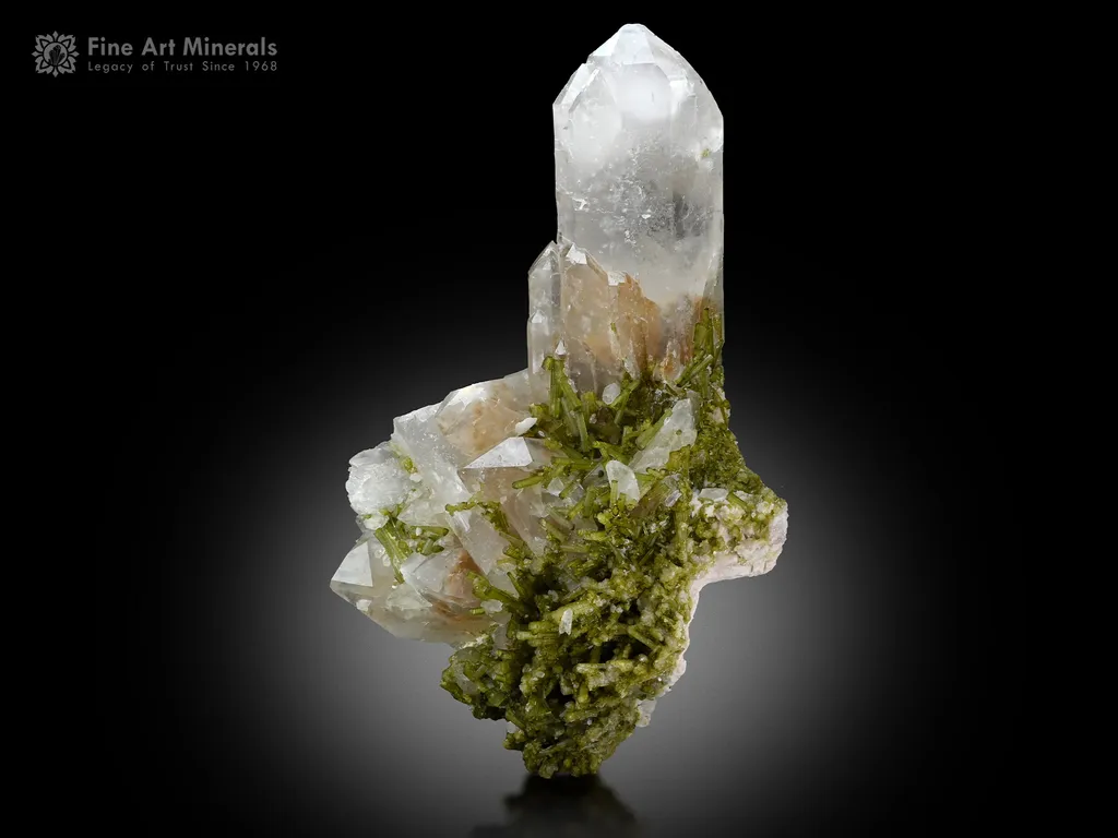 Quartz with Tourmaline from Pakistan - image 3