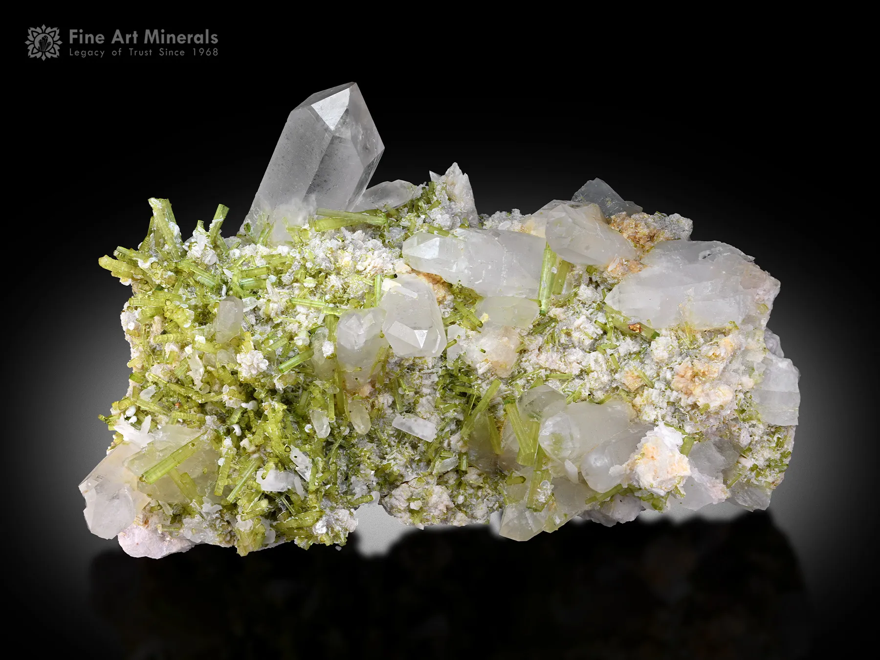 Quartz with Tourmaline from Pakistan - image 1