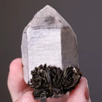Quartz with "Zinnwaldite"