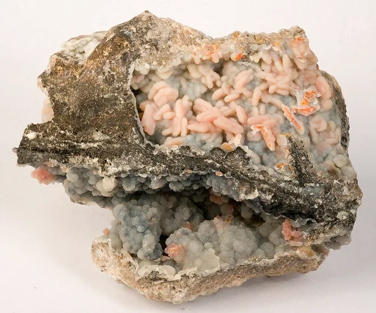 Quartz, Wulfenite image