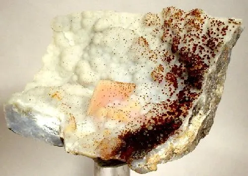 Quartz, Wulfenite image