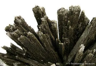 Quartz Xls Pseudo After Laumontite, and Delessite - image 2