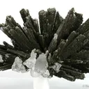 Quartz Xls Pseudo After Laumontite, and Delessite - image 1
