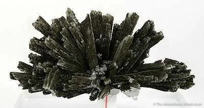 Quartz Xls Pseudo After Laumontite, and Delessite - image 3