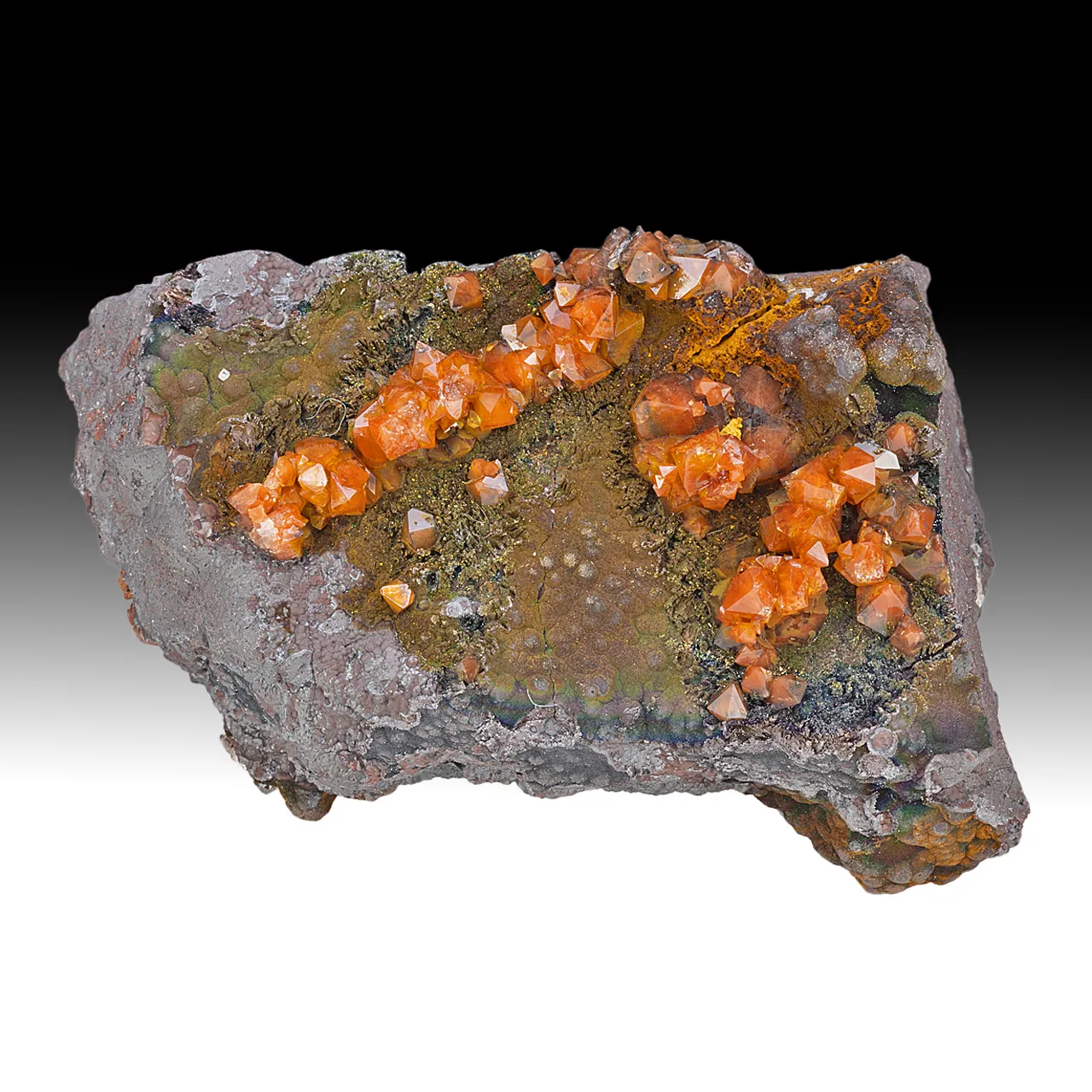 Quarz with Hematite - image 1