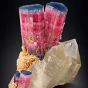 "Rabbit Ears" - blue cap tourmaline - Tourmaline Queen Mine - image 1