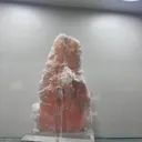 Rabbit‑Shaped Pink Rose‑Bladed Calcite with Bright Red LW‑UV Fluorescence, Fengjiashan Mine, Daye, Hubei, China - image 5