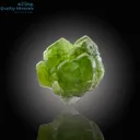 Radiant Peridot Featuring Rare Ludwigite Inclusions - image 1