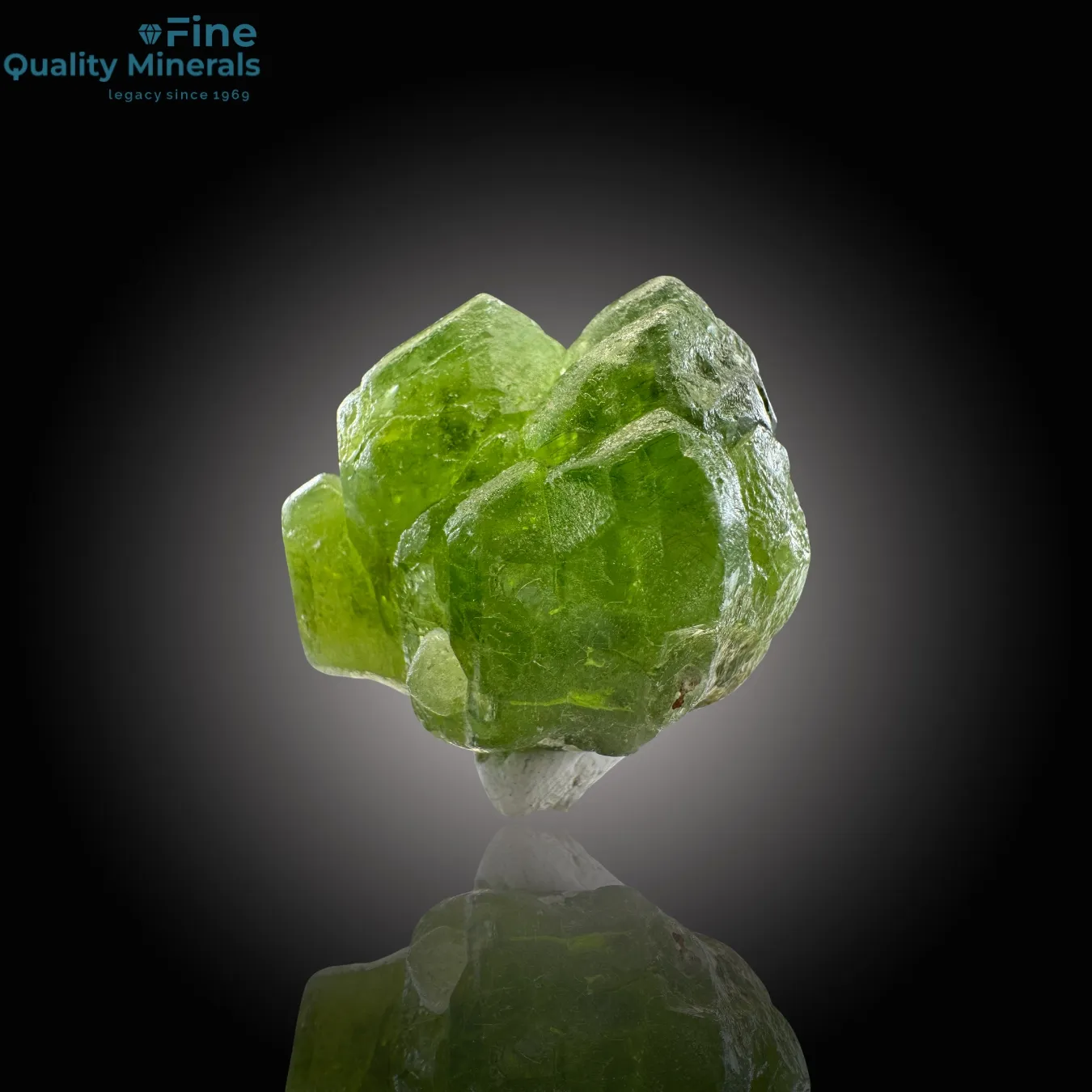 Radiant Peridot Featuring Rare Ludwigite Inclusions - image 1