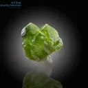 Radiant Peridot Featuring Rare Ludwigite Inclusions - image 2