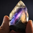 Rainbow Fluorite with Petroleum Inclusions; Unverified Locale - image 2