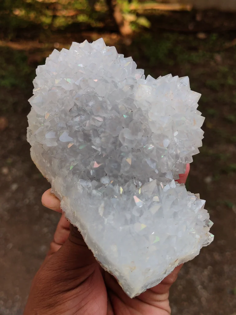 Rainbow 🌈 Quartz From India - image 3