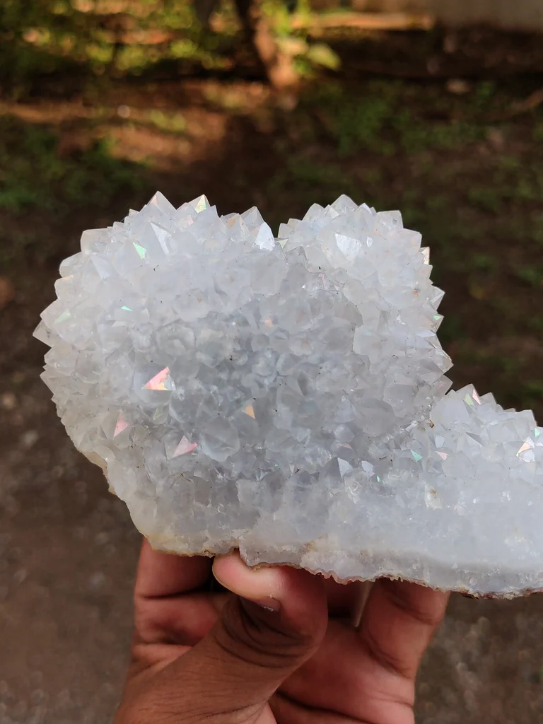 Rainbow 🌈 Quartz From India - image 2