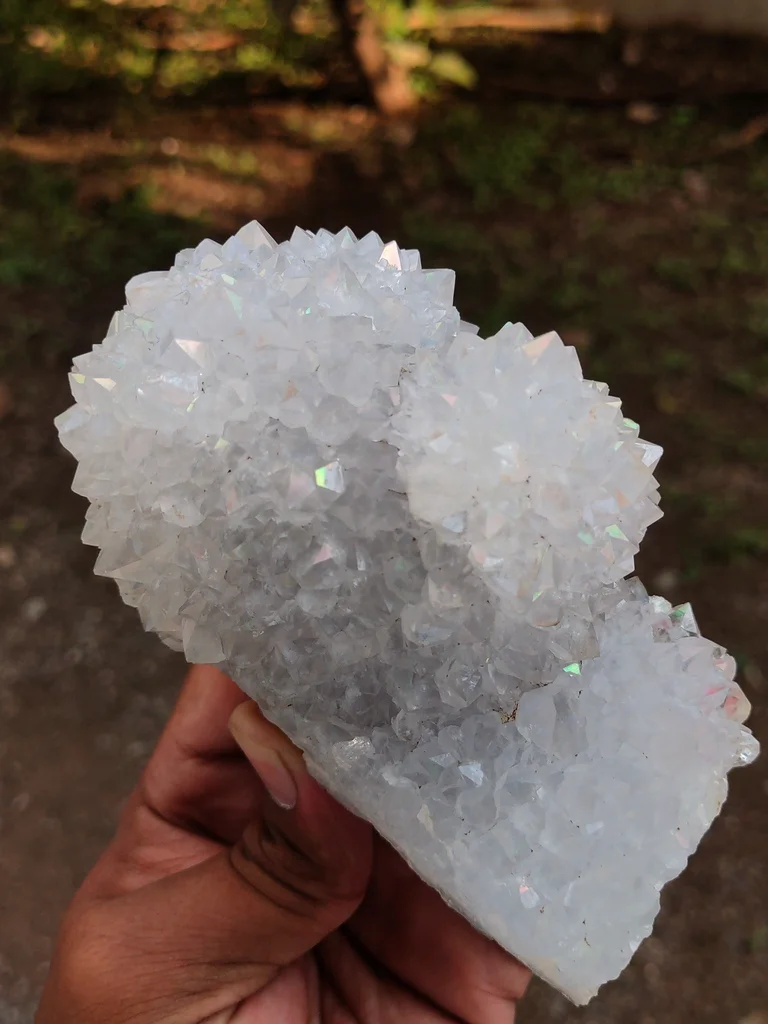 Rainbow 🌈 Quartz From India - image 9