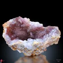 Rainbow Rutile With Karur Amethyst Geode - image 14