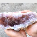 Rainbow Rutile With Karur Amethyst Geode - image 5