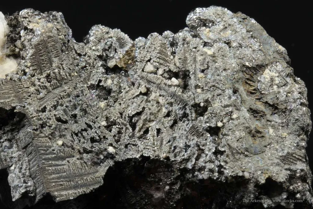 Rammelsbergite Crystals and Boxwork Texture - image 2
