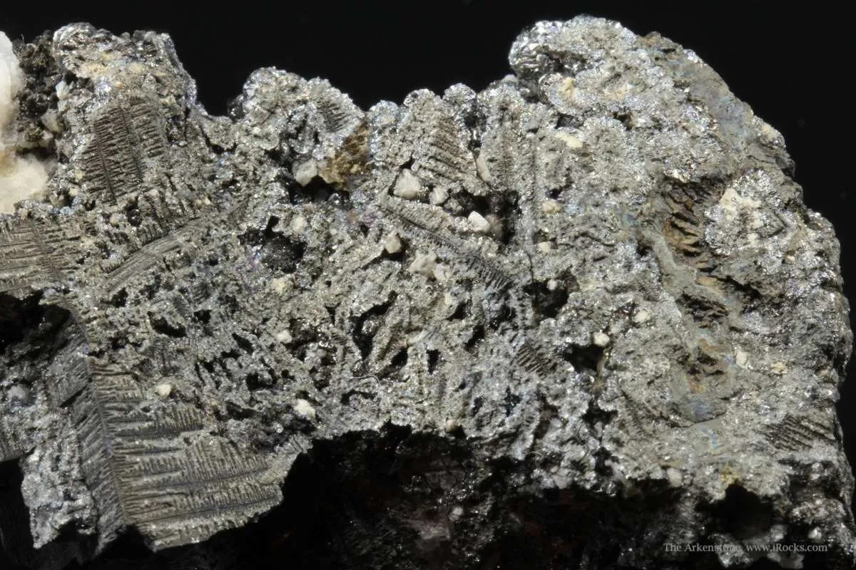 Rammelsbergite Crystals and Boxwork Texture - image 2