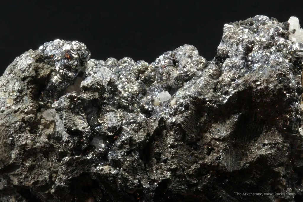 Rammelsbergite Crystals and Boxwork Texture image