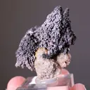 Rammelsbergite with Erythrite and Stephanite - image 2