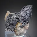 Rammelsbergite with Erythrite and Stephanite - image 1