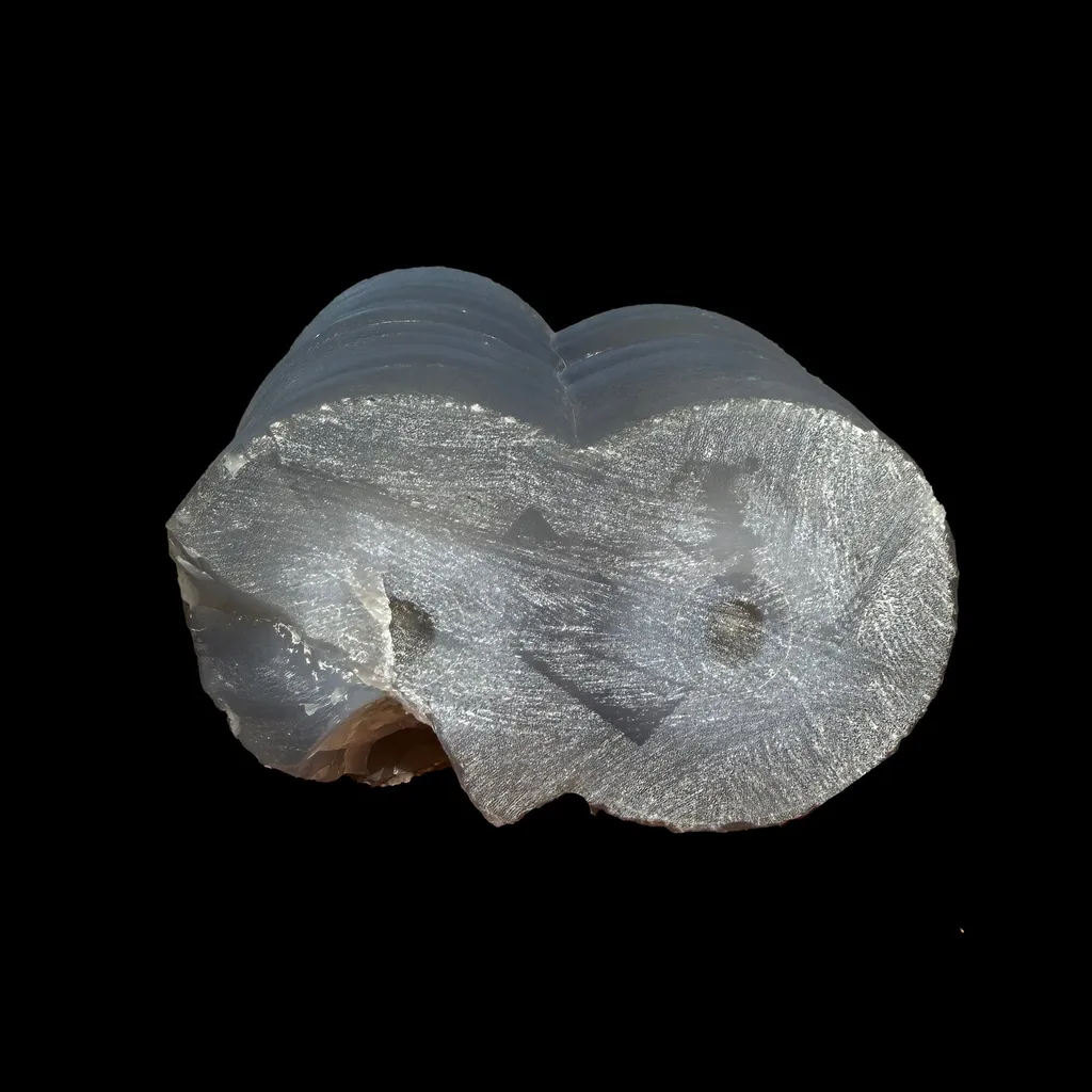 Rare Agatized Chalcedony Mineral Specimen – Natural Indian Crystal Cluster for Collectors - image 5