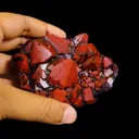 Rare Alien Amethyst with Red Hematite Natural Mineral Specimen - image 4