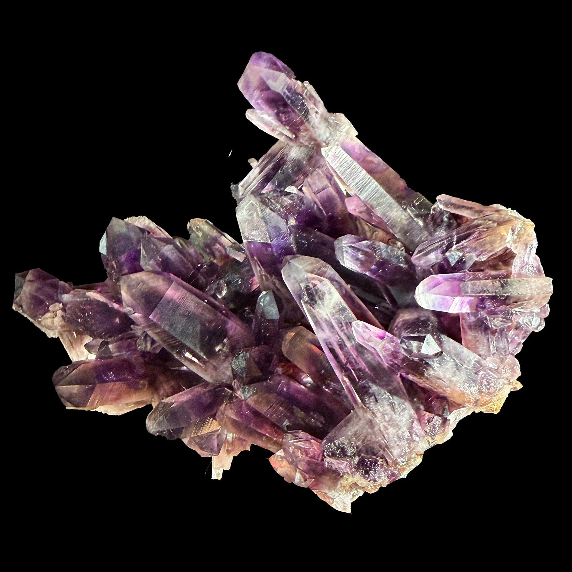 Rare Amatitlán Amethyst Fine Mineral Specimen – Guerrero Mexico 6” Collector Crystal, Natural Deep Purple Amethyst Cluster 400g Display Piece | Global Collector Grade - image 5