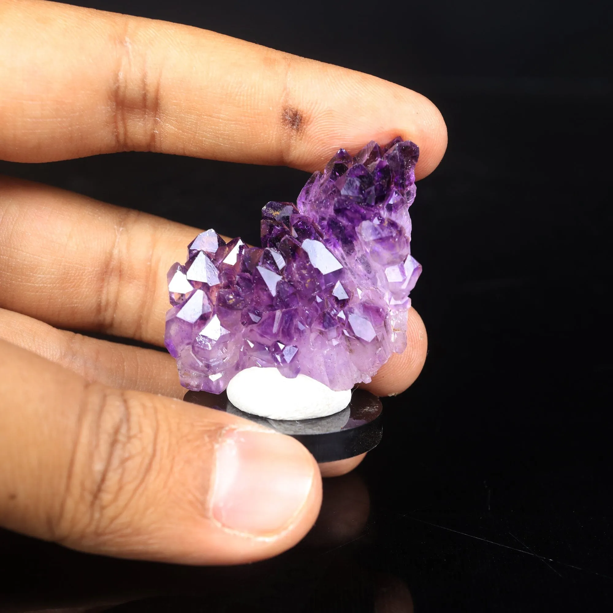 Rare Amethyst from Karur Natural Mineral Specimen - image 6