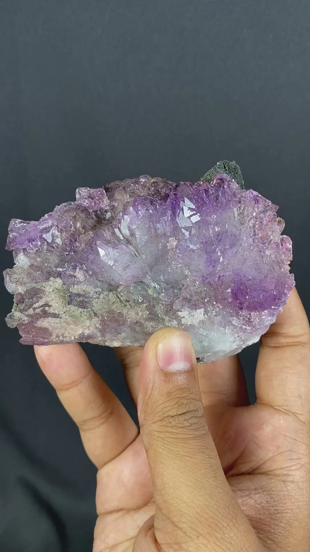Rare Amethyst from Karur Natural Mineral Specimen - image 5