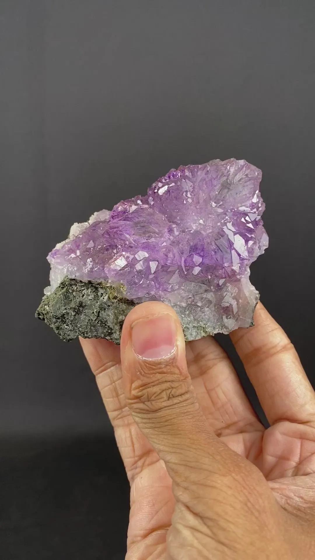 Rare Amethyst from Karur Natural Mineral Specimen - image 5