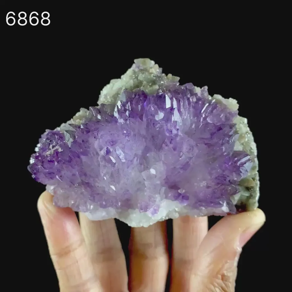 Rare Amethyst from Karur Natural Mineral Specimen - image 5