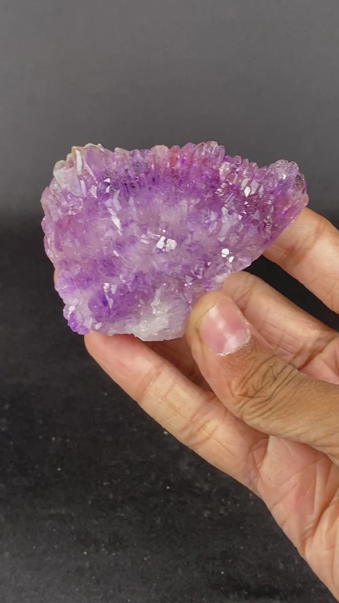 Rare Amethyst from Karur Natural Mineral Specimen - image 6