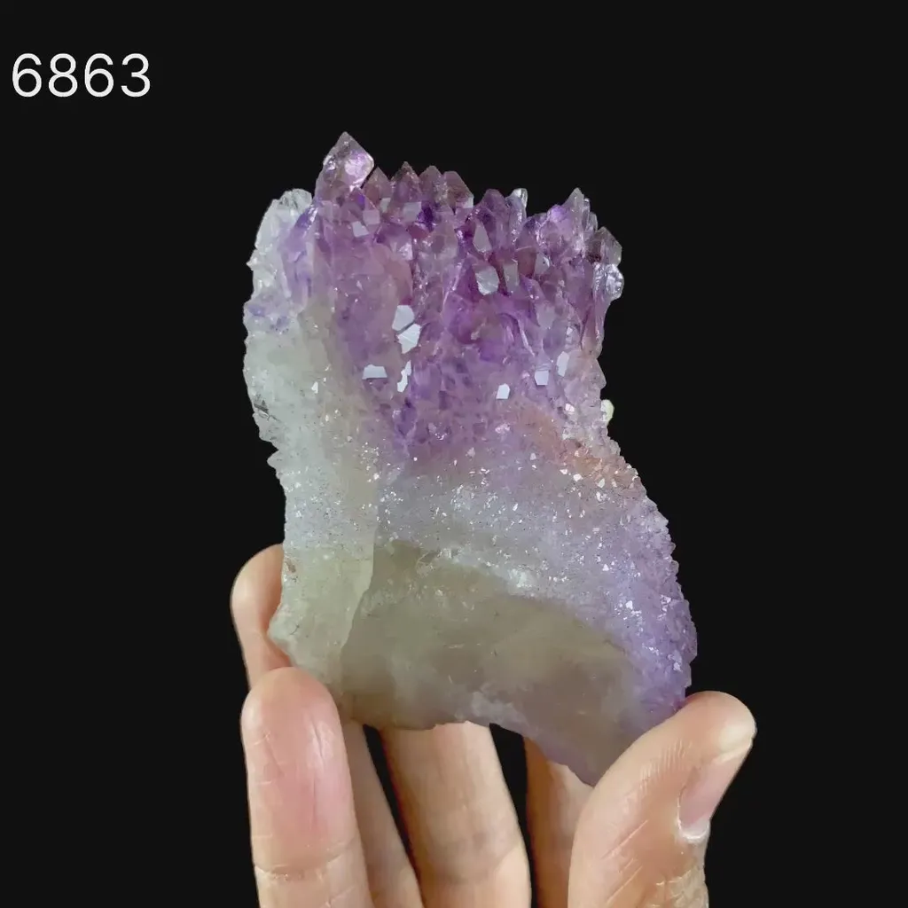 Rare Amethyst from Karur Natural Mineral Specimen - image 5