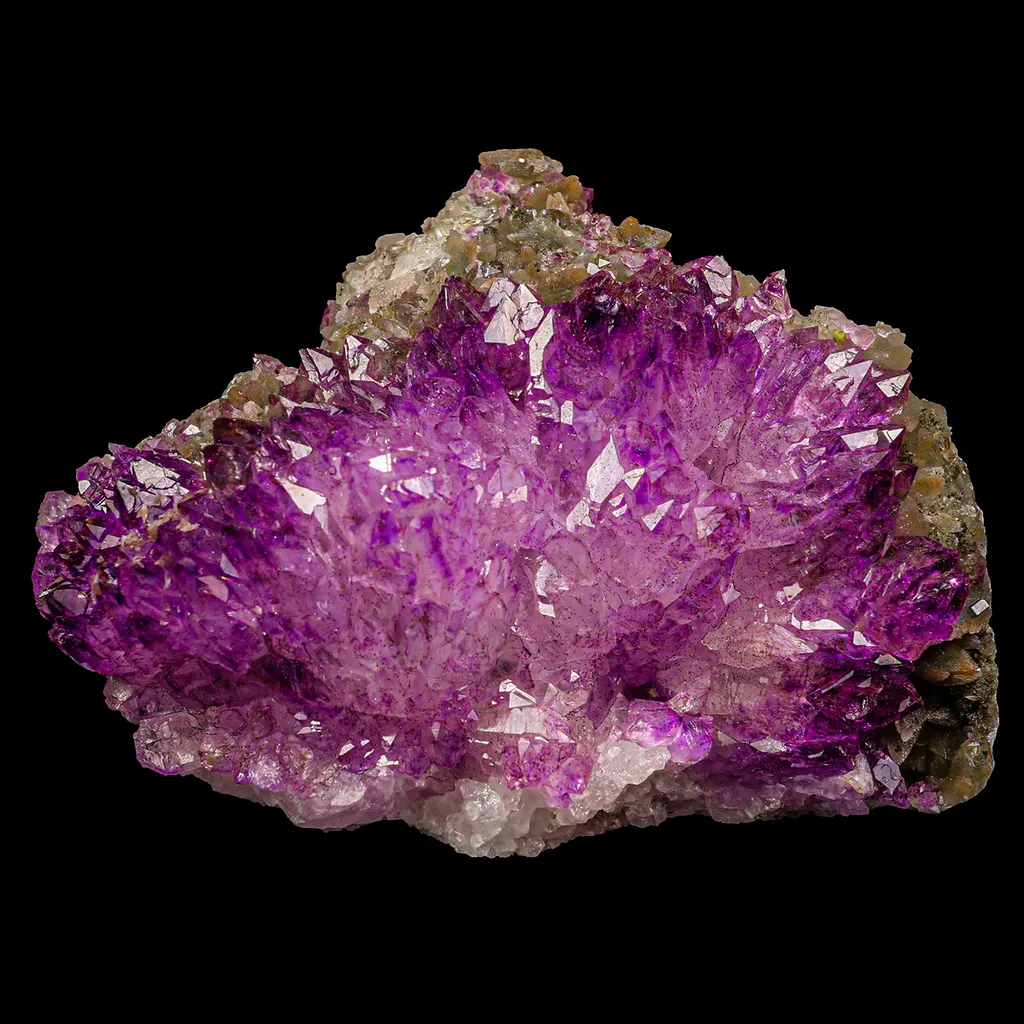 Rare Amethyst from Karur Natural Mineral Specimen image
