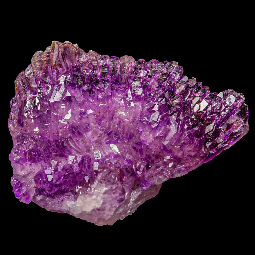 Rare Amethyst from Karur Natural Mineral Specimen image