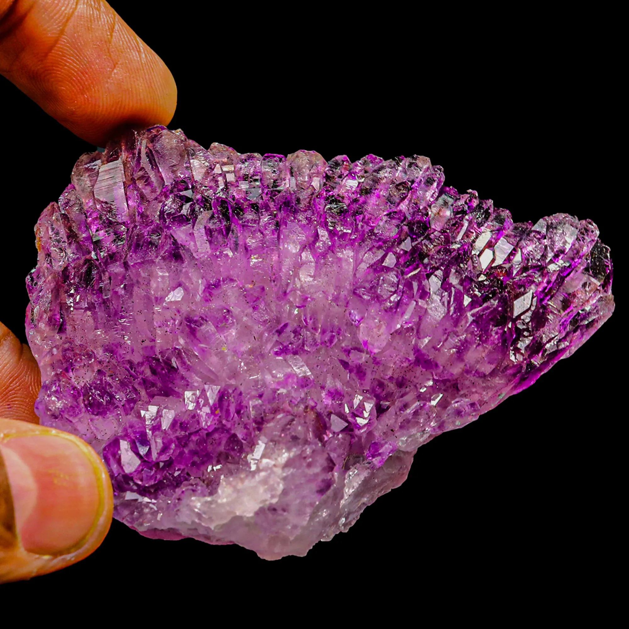 Rare Amethyst from Karur Natural Mineral Specimen - image 4