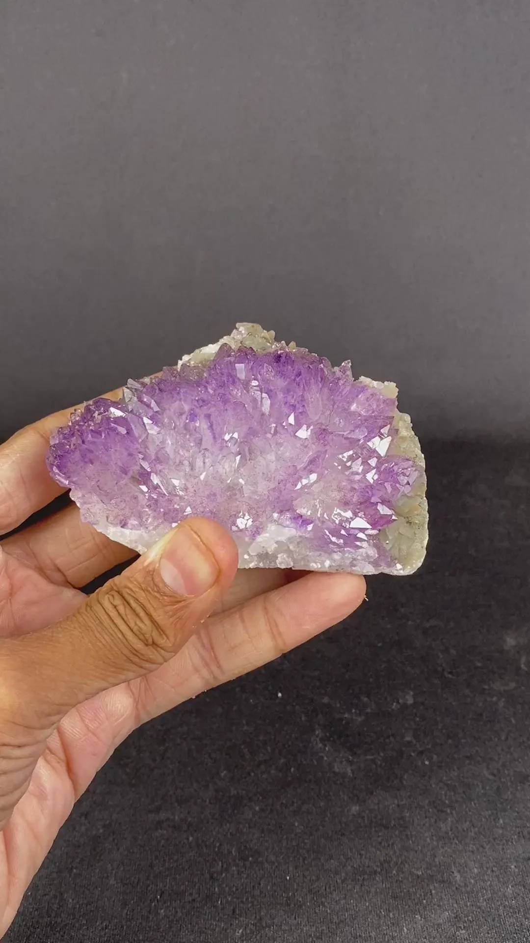 Rare Amethyst from Karur Natural Mineral Specimen - image 5