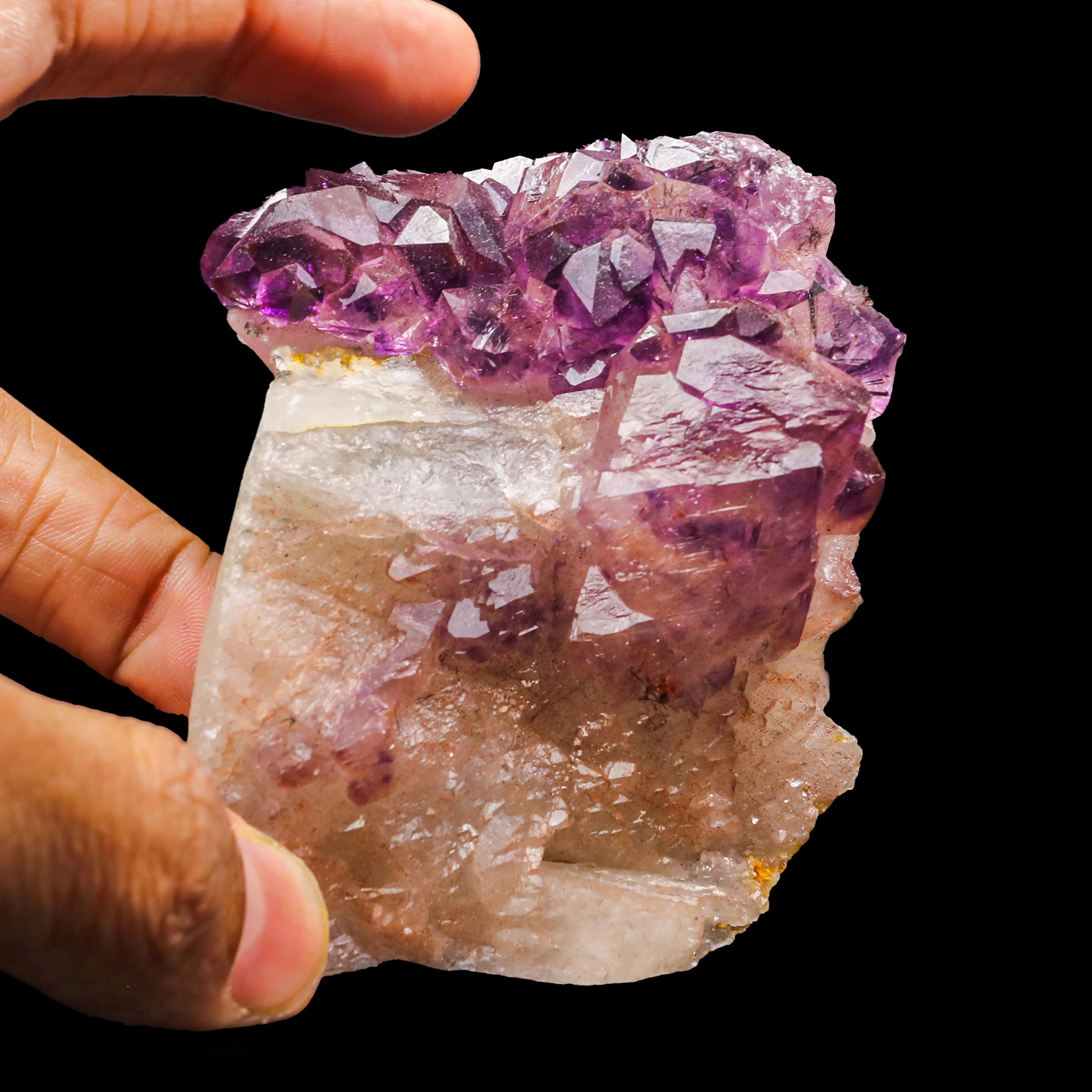 Rare Amethyst from Karur Natural Mineral Specimen - image 4