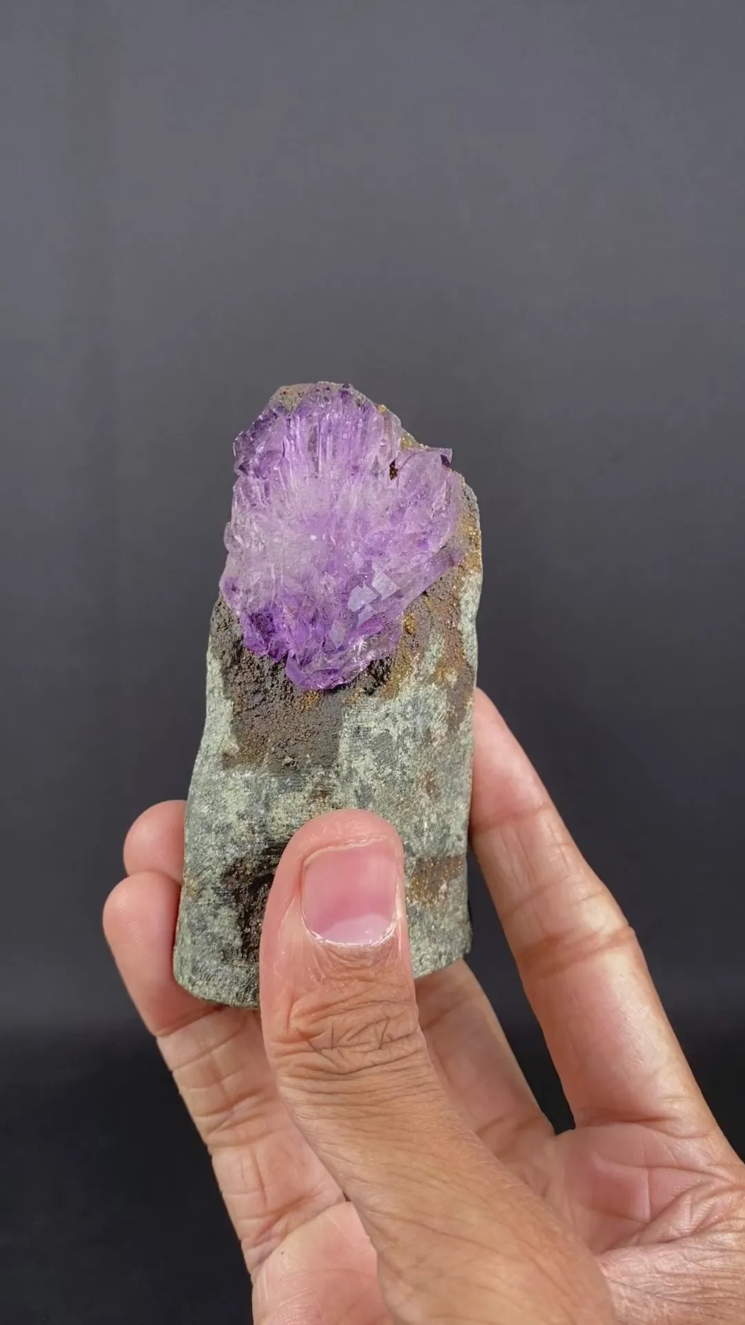 Rare Amethyst from Karur Natural Mineral Specimen - image 5