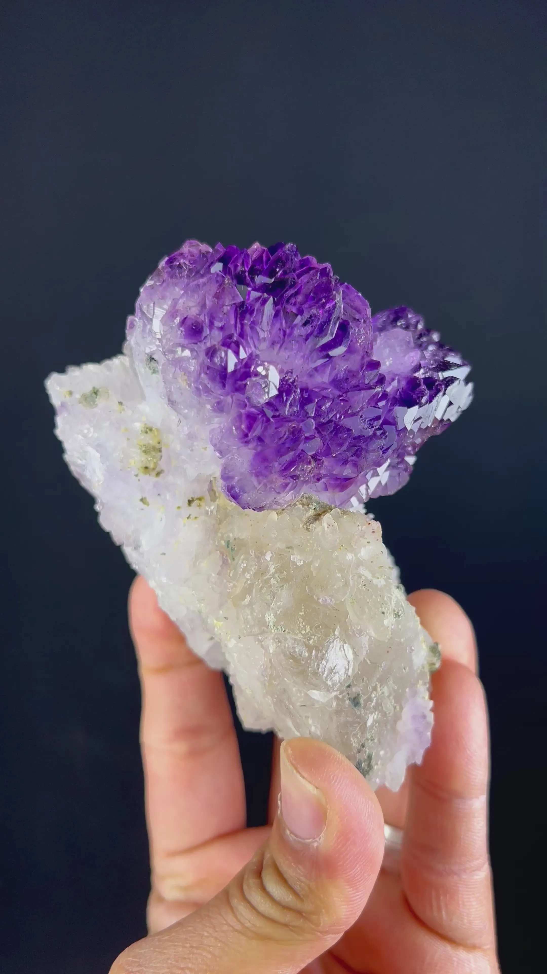 Rare Amethyst from Karur Natural Mineral Specimen USA - image 7
