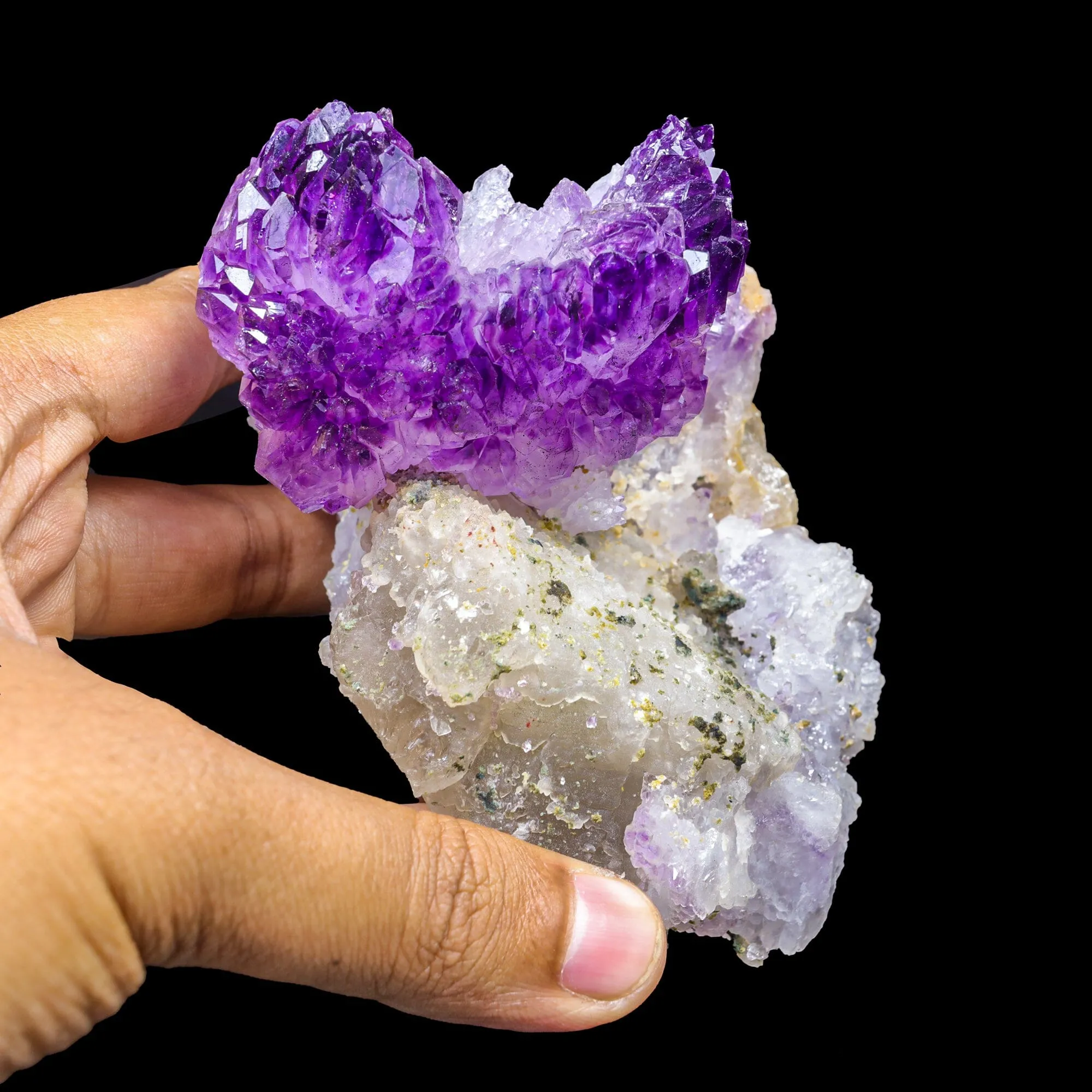 Rare Amethyst from Karur Natural Mineral Specimen USA - image 4