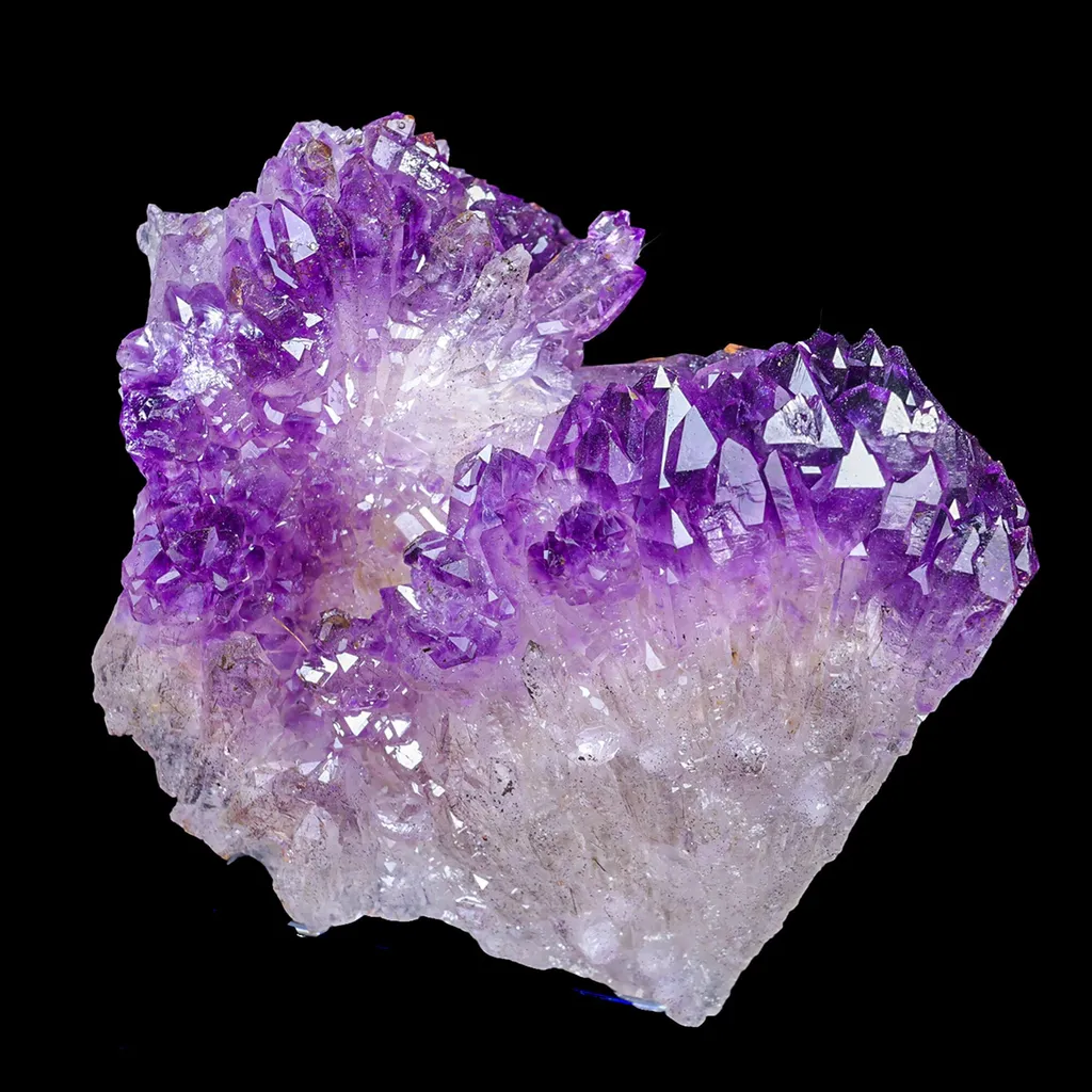Rare Amethyst from Karur Natural Mineral Specimen USA image