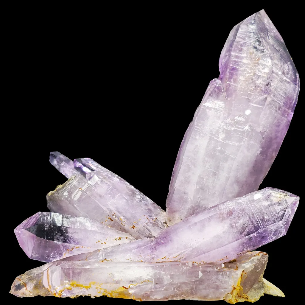 Rare Amethyst Natural Mineral Specimen. image