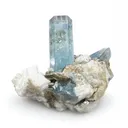 Rare Aquamarine Crystals V/Y Formation on Feldspar Matrix – Skardu Pakistan - image 5