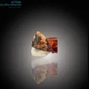 Rare Bastnaesite with Schorl – A Thumbnail Marvel from Zagi Mountains - image 1