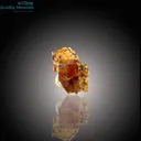 Rare Bastnaesite with Schorl – A Thumbnail Marvel from Zagi Mountains - image 3