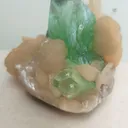 Rare BIG crystal green Apophyllite Madhya Pradesh, Pithampur - image 2